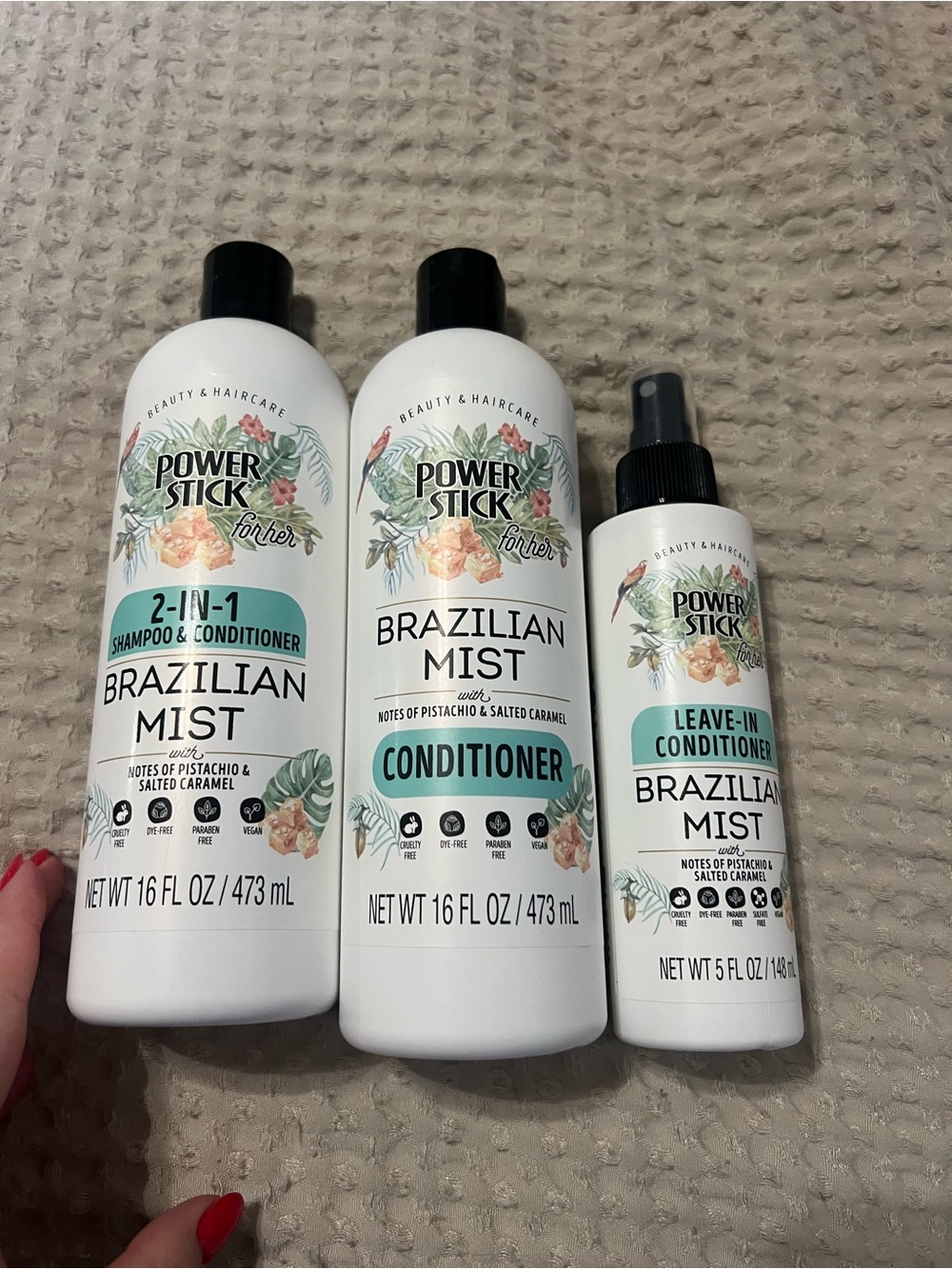 NWT Power Stick for Her Brazilian Mist - 3 pack